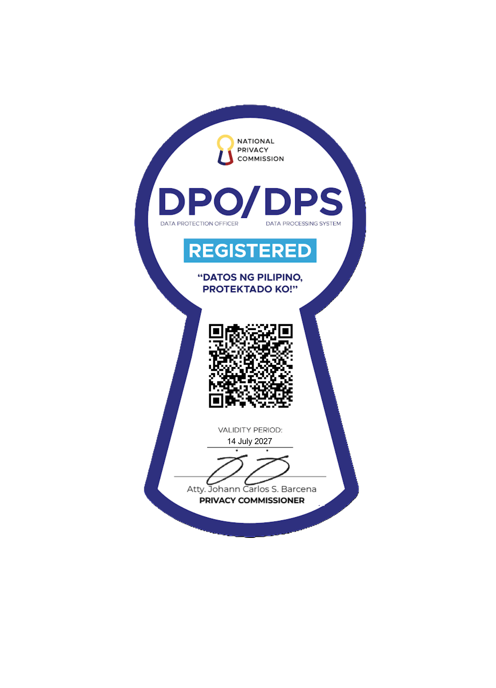 NPC Seal of Registration
